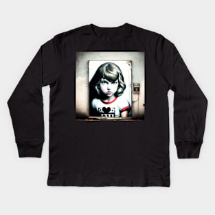 Superstar T.S. #4 Kids Long Sleeve T-Shirt